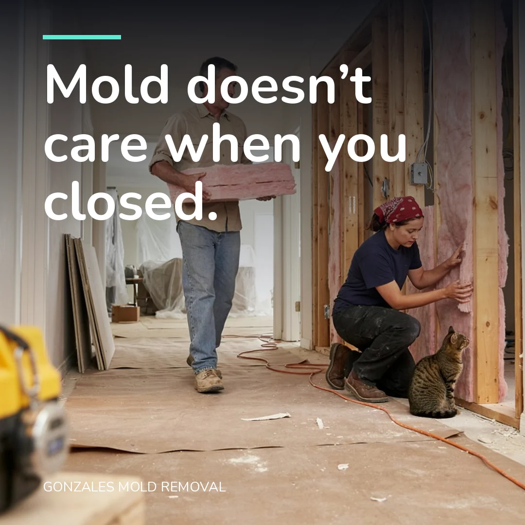 Mold doesn’t care when you closed.
