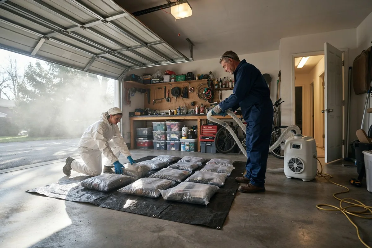 Attic mold remediation in Gonzales, LA