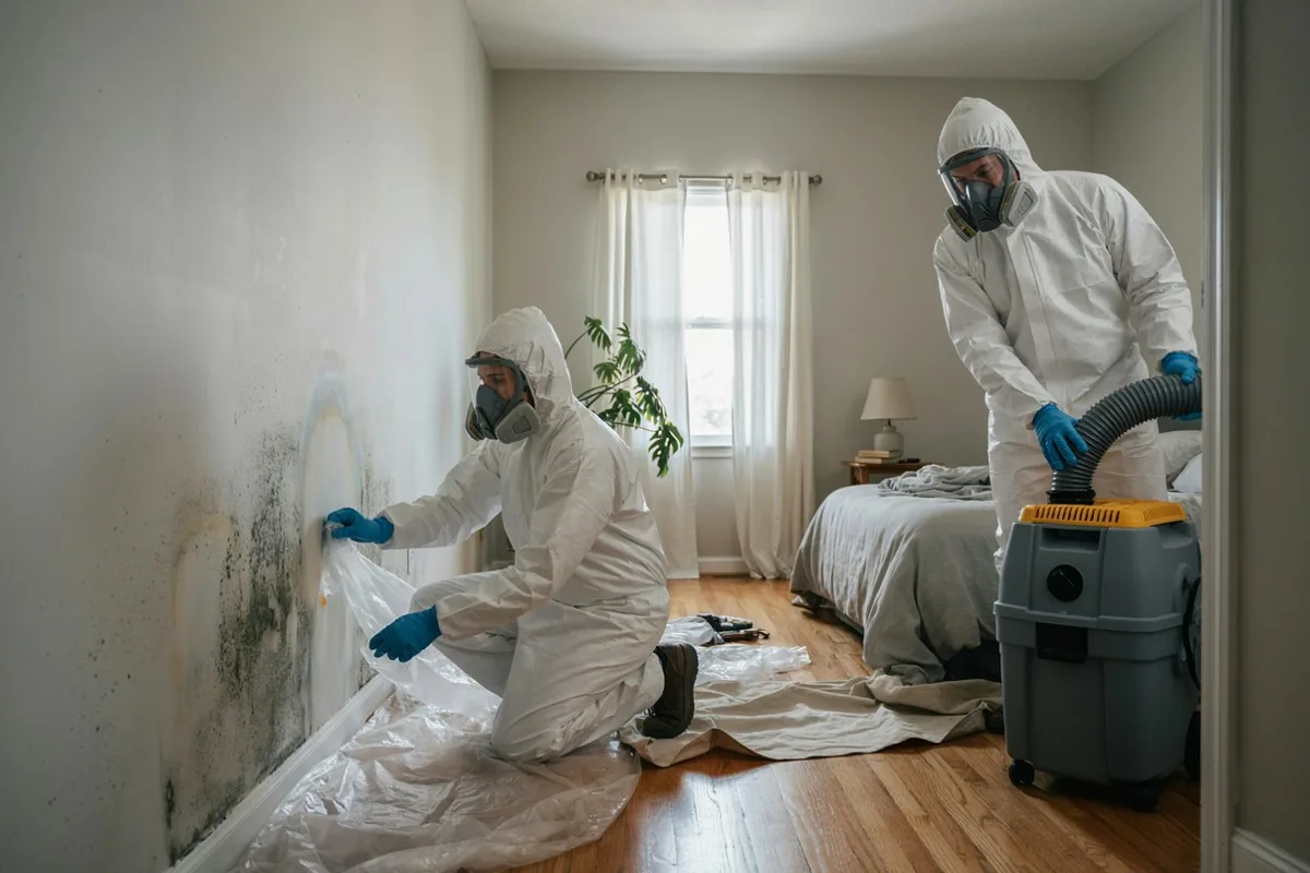 Whole-home mold remediation in Gonzales, LA